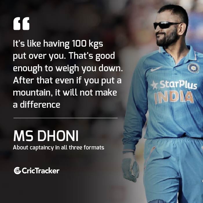 12 MS Dhoni Quotes | MS Dhoni Inspirational Quotes About Life