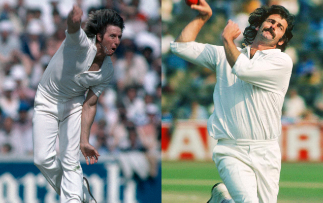 Dennis Lillee and Jeff Thomson