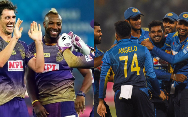 Kolkata Knight Riders and Sri Lanka international equivalents of the current IPL teams