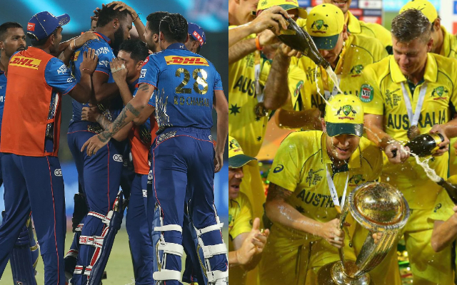 Mumbai Indians and Australia international equivalents of the current IPL teams