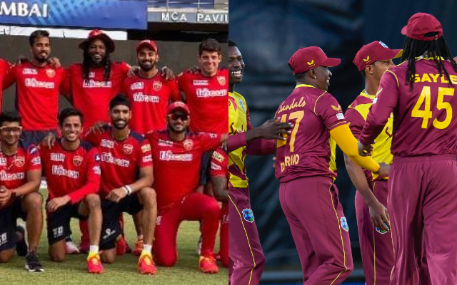 Punjab Kings and West Indies international equivalents of the current IPL teams