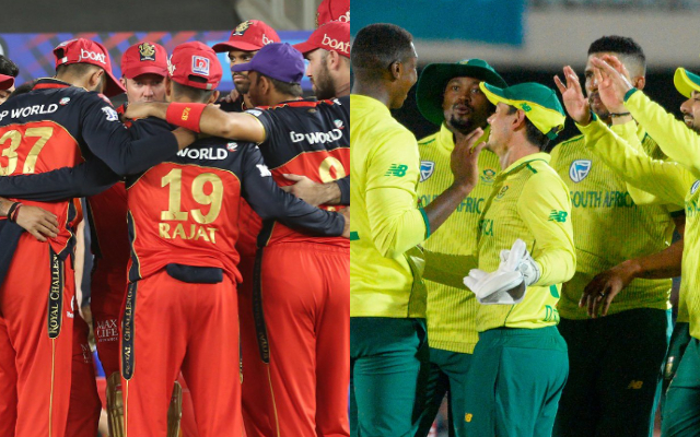 Royal Challengers Bangalore and South Africa international equivalents of the current IPL teams