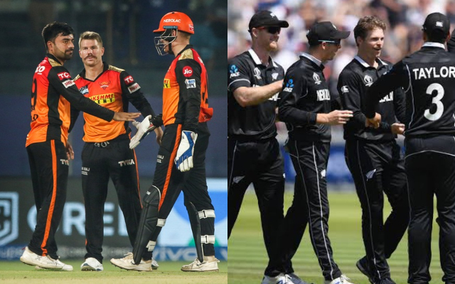 Sunrisers Hyderabad and New Zealand international equivalents of the current IPL teams