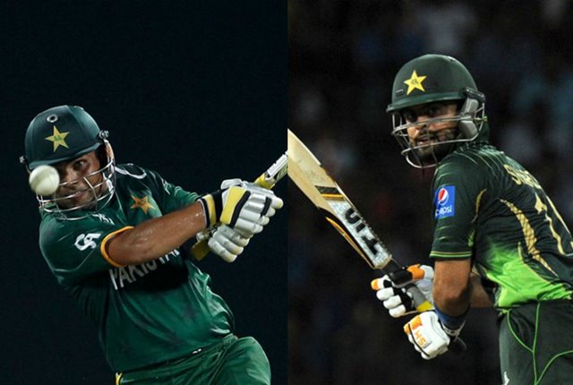 Ahmed Shehzad and Kamran Akmal