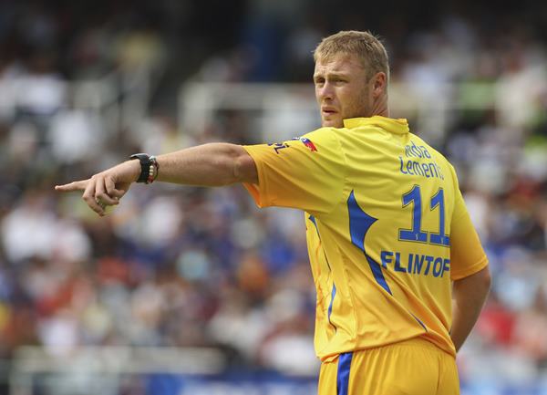 Andrew Flintoff of CSK