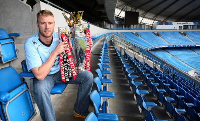 Andrew Flintoff Manchester City