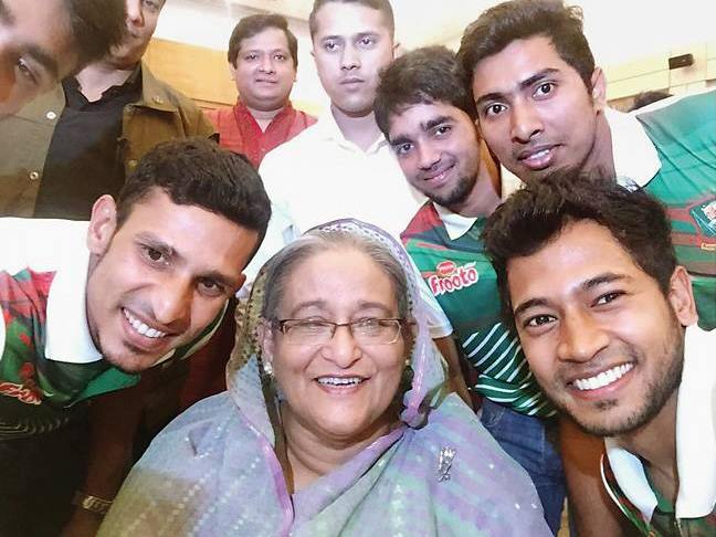 Bangladesh cricket team Selfie
