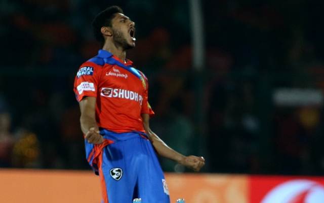 Basil Thampi of Gujarat Lions