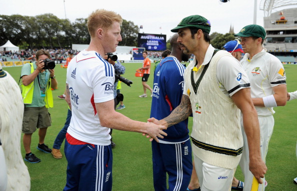 Mitchell Johnson v/s Ben Stokes