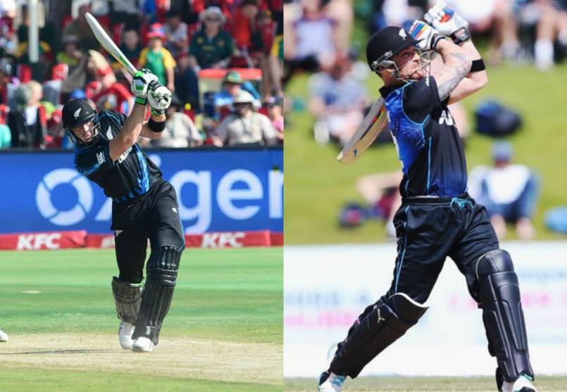 Brendon McCullum and Martin Guptill