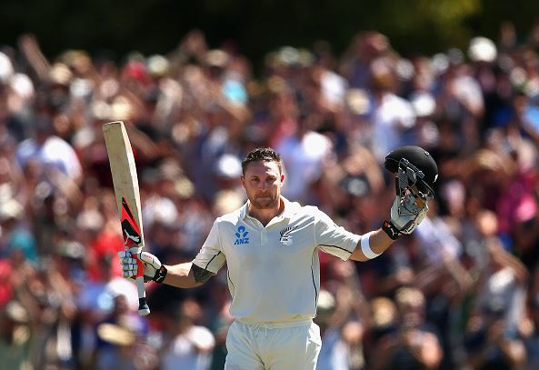 Brendon McCullum of New Zealand