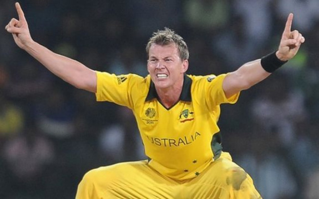 Brett Lee in 2011 World Cup