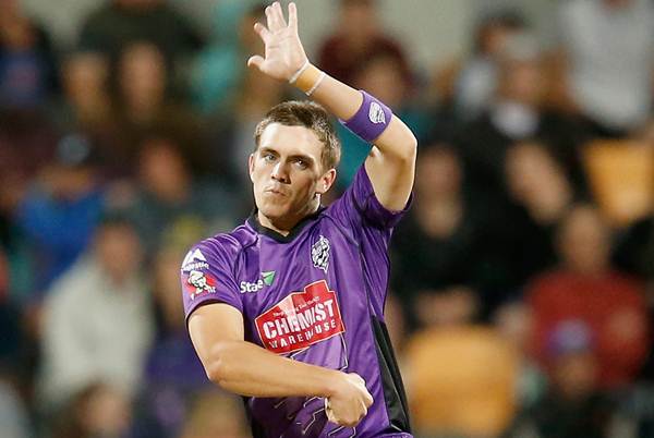 Cameron Boyce of the Hobart Hurricanes 