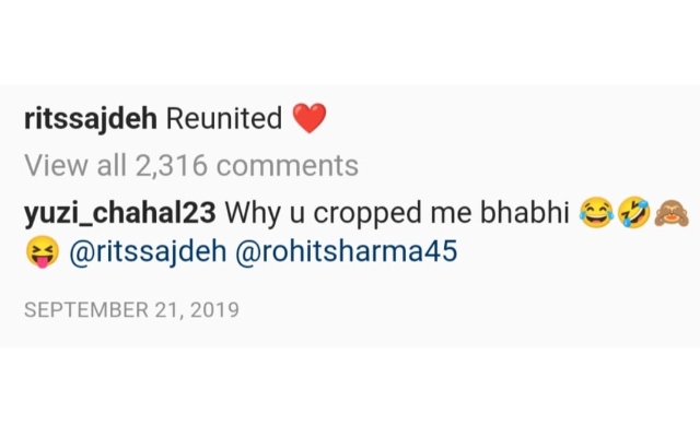 Chahal comment