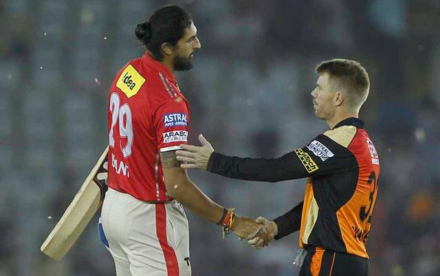 David Warner & Ishant Sharma Sunrisers Hyderabad