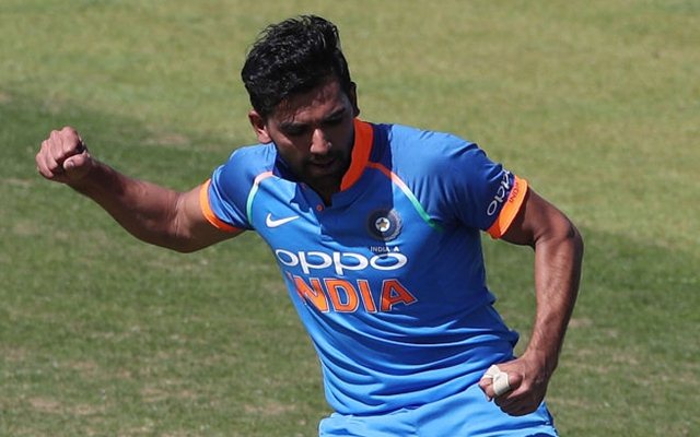 India A's Deepak Chahar