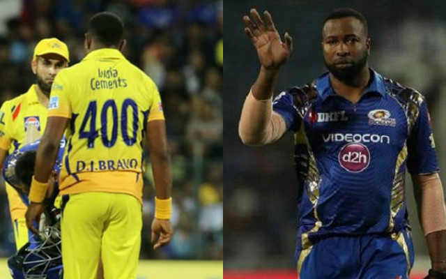 Dwayne Bravo and Kieron Pollard