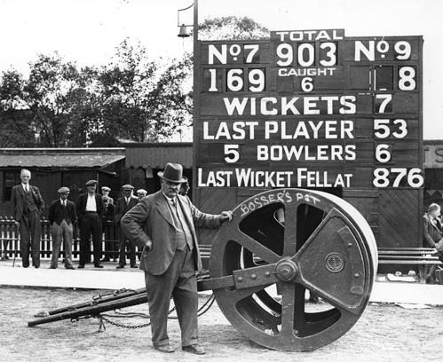 England Cricket Team stands here at 2nd position with their highest score of 903/7. (Photo Source: Getty Images)