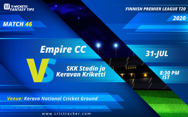 Finnish-Premier-League-T20-Match-46-Empire-CC-Vs-SKK-Stadin-ja-Keravan-Kriketti-11Wickets-FI