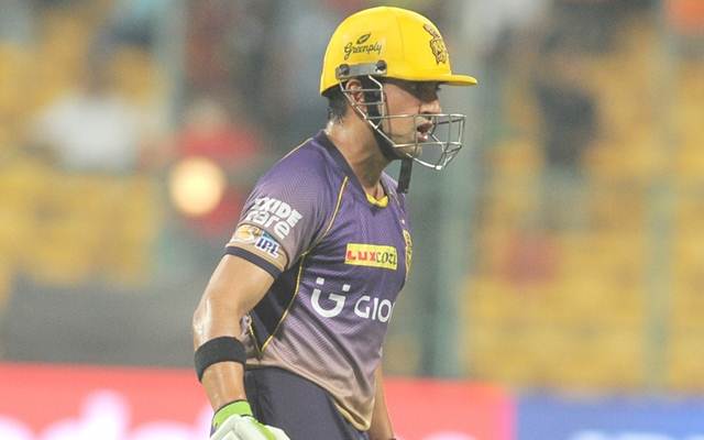 Gautam Gambhir of Kolkata Knight Riders