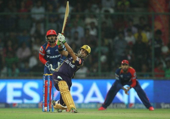 Gautam Gambhir KKR vs DD