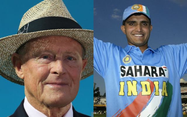 Geoffrey Boycott and Sourav Ganguly