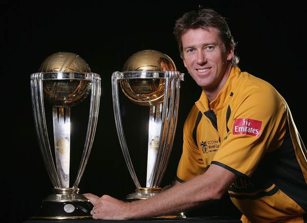 Glenn McGrath of Australia