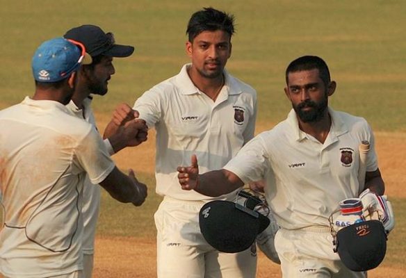 Ranji Trophy 2016-17 first-class Partnership