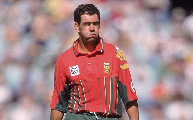 The former South African captain Hansie Cronje has the second most duck by a South African captain. (Photo Source: Laurence Griffiths / © AllSport UK Ltd)
