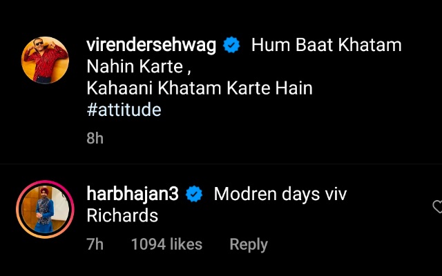 Harbhajan Singh comment