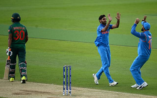 Bhuvneshwar Kumar of India