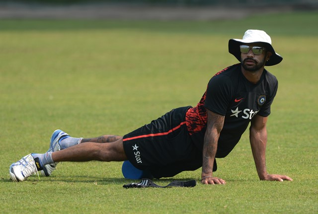 Shikhar Dhawan fitness