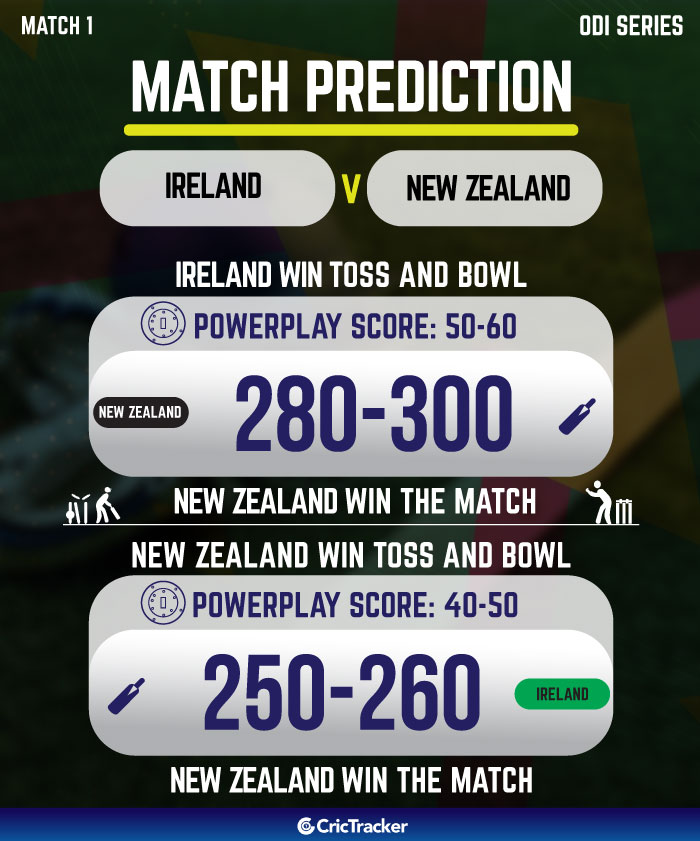 IRE vs NZ who will win today match prediction