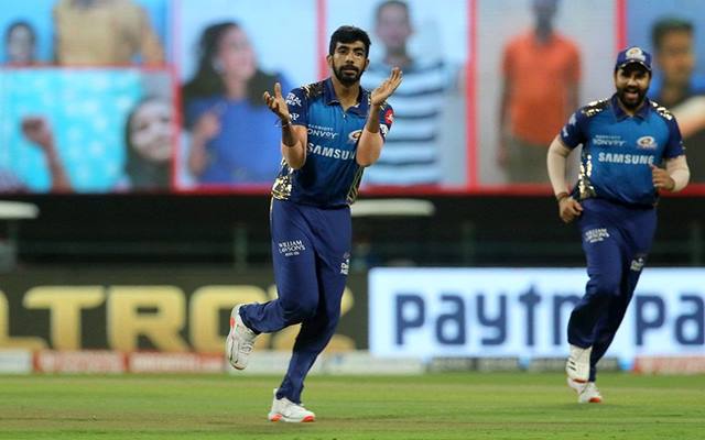 Jasprit Bumrah and Rohit Sharma