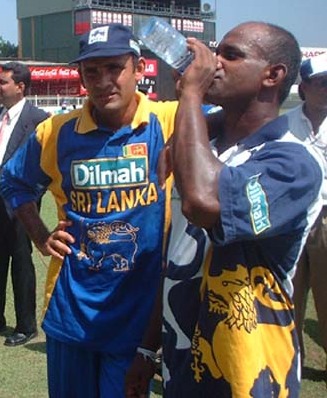 Playing together at the top of the order Atapattua and Jayasuriya have scored 8 100+ partnerships. (Photo Source: ESPNcricinfo Ltd)