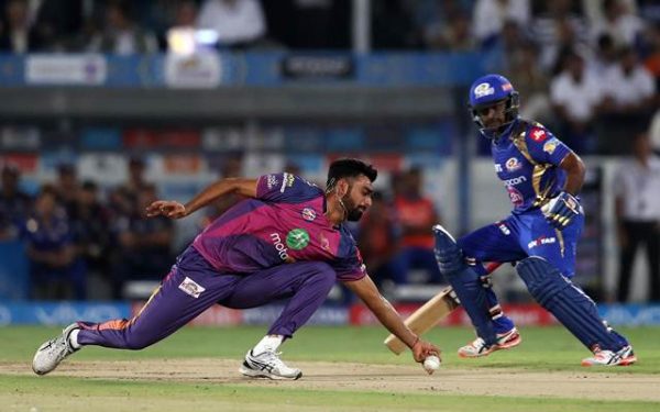Jaydev Unadkat vs Mumbai Indians