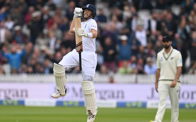 Joe Root's celebrations after his century against New Zealand