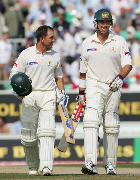 Justin Langer and Matthew Hayden