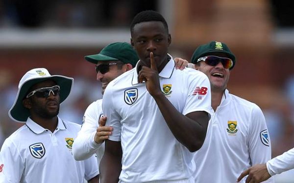 Kagiso Rabada of South Africa Dean Elgar News