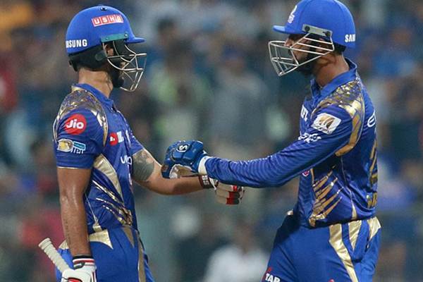 Krunal Pandya and Nitish Rana