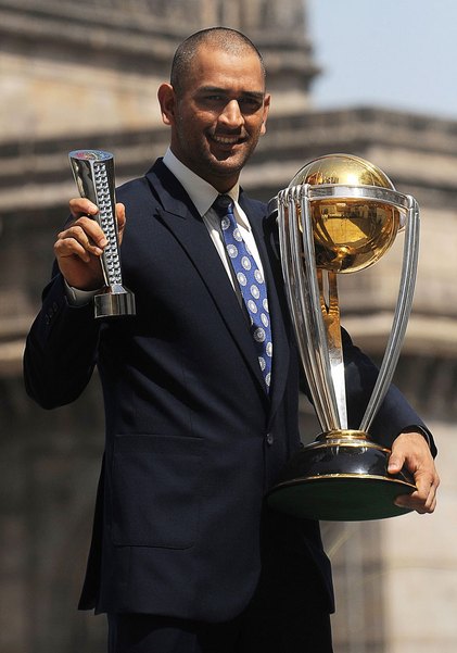 MS Dhoni has won 14* matches in World Cup as Captain. (Photo Source:AFP)