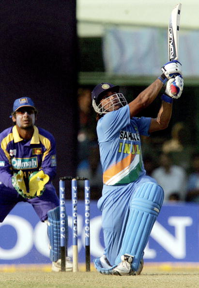 MS Dhoni in 2005