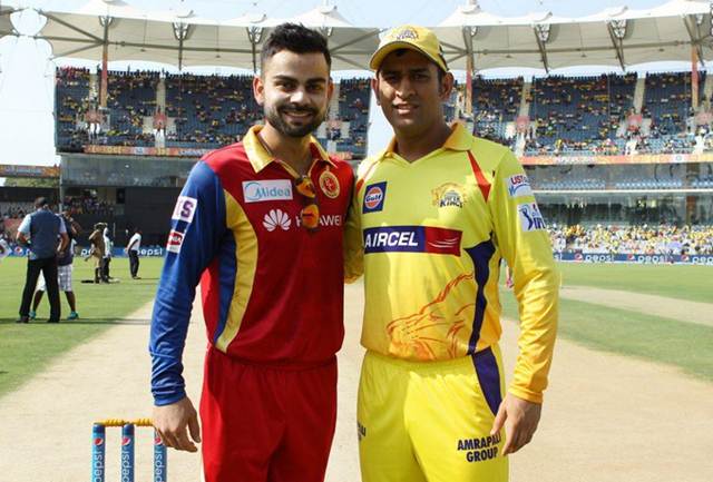 MS Dhoni CSK vs Virat Kohli RCB