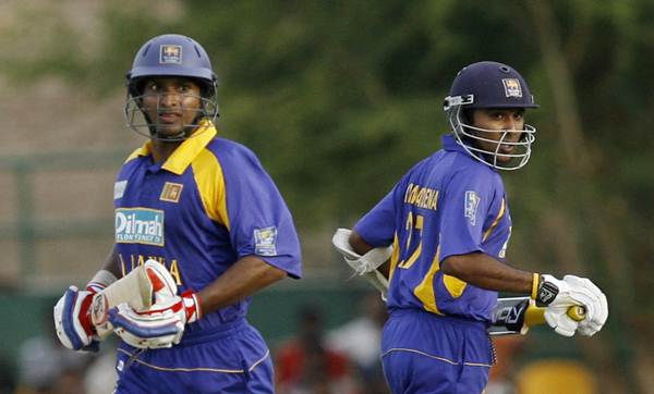 Mahela Jayawardena and Kumar Sangakkara 