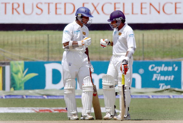 Mahela Jayawardene and Kumar Sangakkara