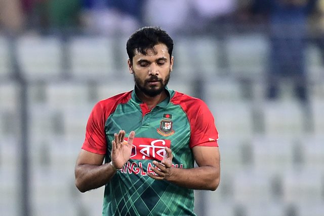 Bangladesh captain Mashrafe Bin Mortaza