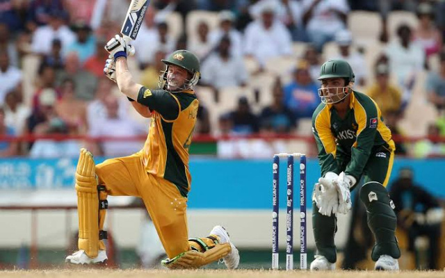 Michael Hussey's 60* off 24 against Pakistan in 2010