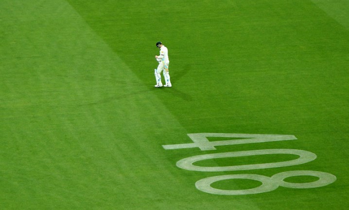 Micheal Clarke 128 vs India in 2014