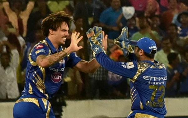 Mitchell Johnson of Mumbai Indians
