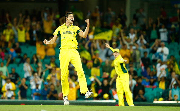 Mitchell Starc - 22 wickets in 9 matches, best of 6/28. (© Getty Images)